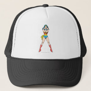 Wonder Woman Arms Crossed Trucker Pet