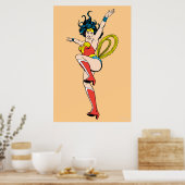 Wonder Woman Arms Razed Poster (Keuken)