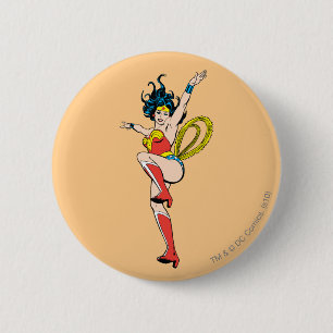 Wonder Woman Arms Razed Ronde Button 5,7 Cm