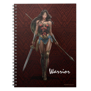 Wonder Woman Battle Ready Comic Art Notitieboek
