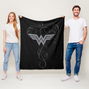 Wonder Woman   Beauty Bliss Logo Fleece Deken