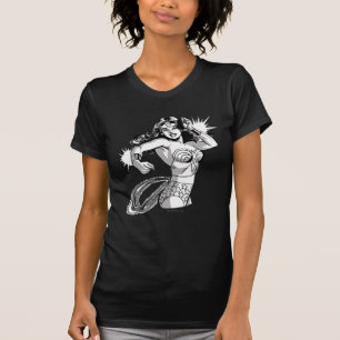 Wonder Woman Black & White Defender T-shirt