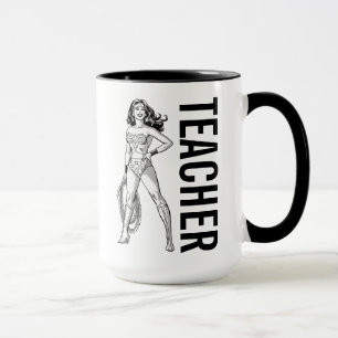 Wonder Woman Black & White Pose Mok