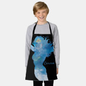 Wonder Woman Blue Sky Silhouette Schort (Gedragen)