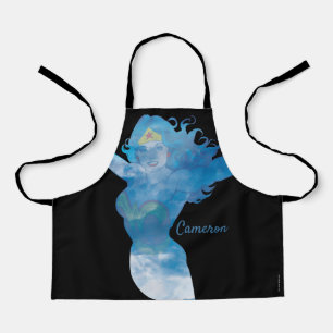 Wonder Woman Blue Sky Silhouette Schort