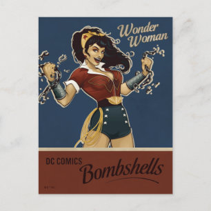 Wonder Woman Bombshell Briefkaart