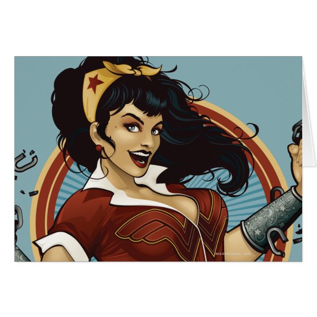 Wonder Woman Bombshell Name Graphic (Voorkant Horizontaal)