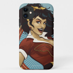 Wonder Woman Bombshell Name Graphic iPhone 11 Hoesje