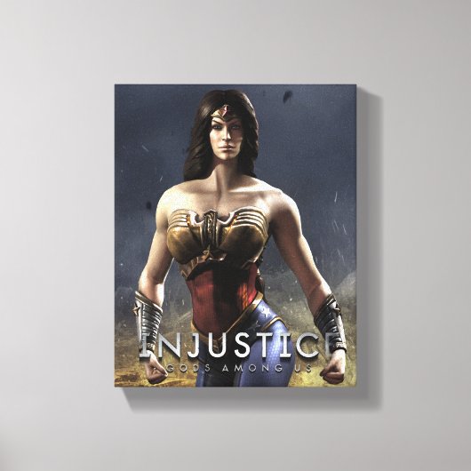 Wonder Woman Canvas Afdruk (Voorkant)