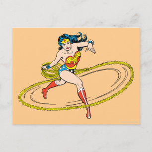 Wonder Woman circuleerde met Lasso Briefkaart