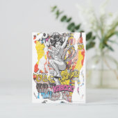 Wonder Woman Collage 1 Briefkaart (Staand voorkant)