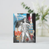 Wonder Woman Collage 2 Briefkaart (Staand voorkant)