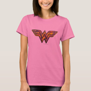 Wonder Woman Colorful Logo T-shirt