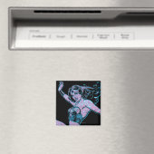 Wonder Woman Colorful Pose Magneet (Insitu (Vaatwasser))