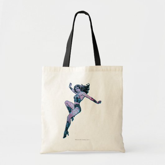Wonder Woman Colorful Pose Tote Bag (Voorkant)