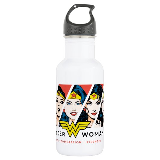 Wonder Woman Comic Evoluhic Waterfles (Voorkant)