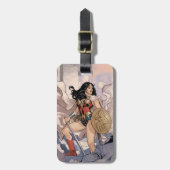 Wonder Woman Comic Hoesje #13 Bagagelabel (Voorkant verticaal)