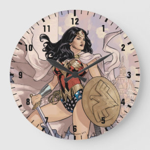 Wonder Woman Comic Hoesje #13 Grote Klok