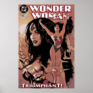 Wonder Woman Comic Hoesje #150: Triumfant Poster
