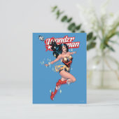 Wonder Woman Comic Hoesje Briefkaart (Staand voorkant)