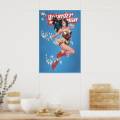 Wonder Woman  Comic Hoesje Poster (Keuken)