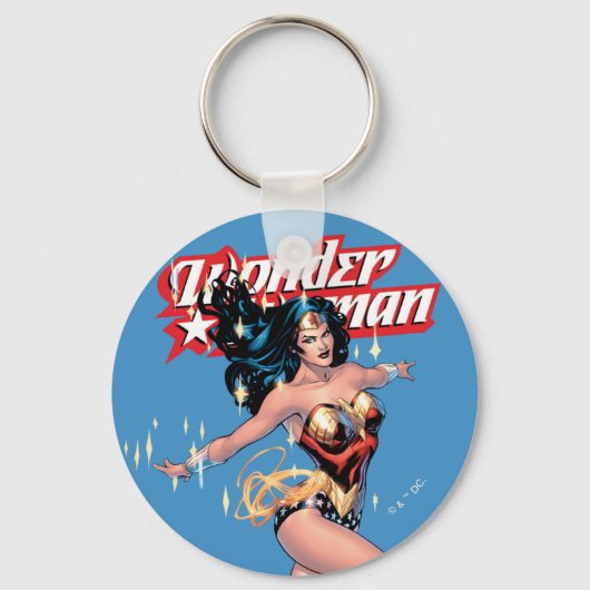 Wonder Woman Comic Hoesje Sleutelhanger (Voorkant)