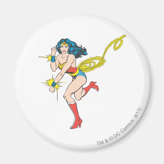 Wonder Woman Cuffs Magneet (Voorkant)