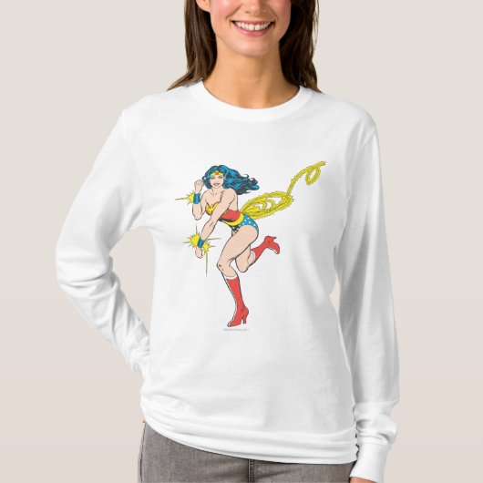 Wonder Woman Cuffs T-shirt (Voorkant)