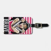 Wonder Woman Defend - Sjabloon Bagagelabel (Voorkant horizontaal)