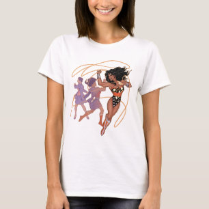 Wonder Woman Diana Prince Transformation T-shirt