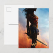 Wonder Woman Duststorm Silhouette Briefkaart (Voorkant / Achterkant)