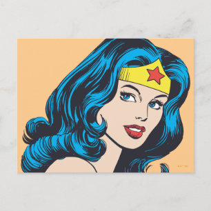 Wonder Woman Face Briefkaart