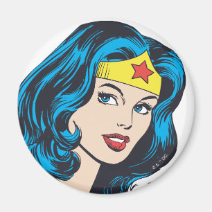Wonder Woman Face Magneet