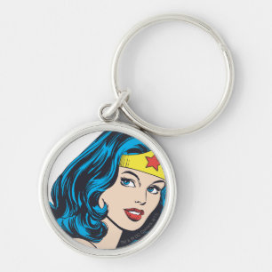Wonder Woman Face Sleutelhanger