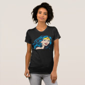 Wonder Woman Face T-shirt (Voorkant volledig)
