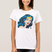 Wonder Woman Face T-shirt (Voorkant)