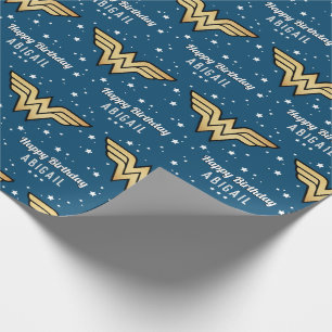 Wonder Woman Fantastisch marmerpapier Cadeaupapier