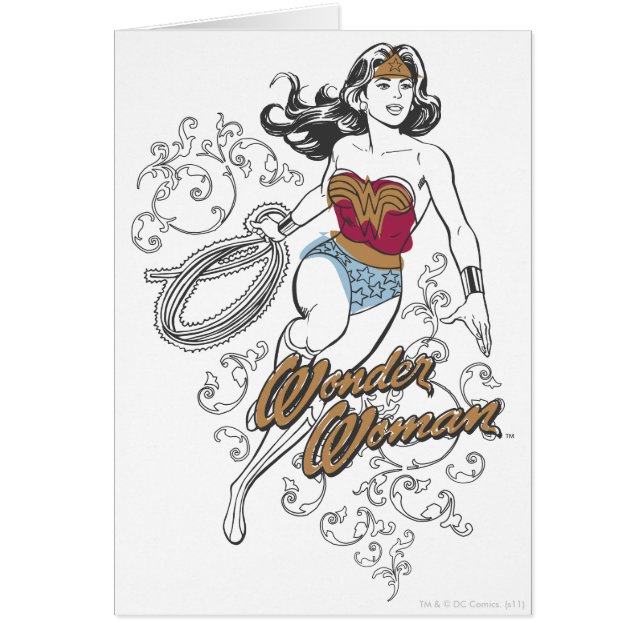 Wonder Woman Flourish (Voorkant)