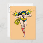 Wonder Woman Glows Cuffs Briefkaart (Voorkant / Achterkant)
