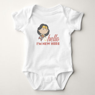 Wonder Woman Hallo, ik ben Nieuw hier - Nieuwe b Romper