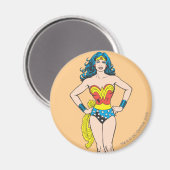Wonder Woman Hands on Hips Magneet (Voorkant / Achterkant)