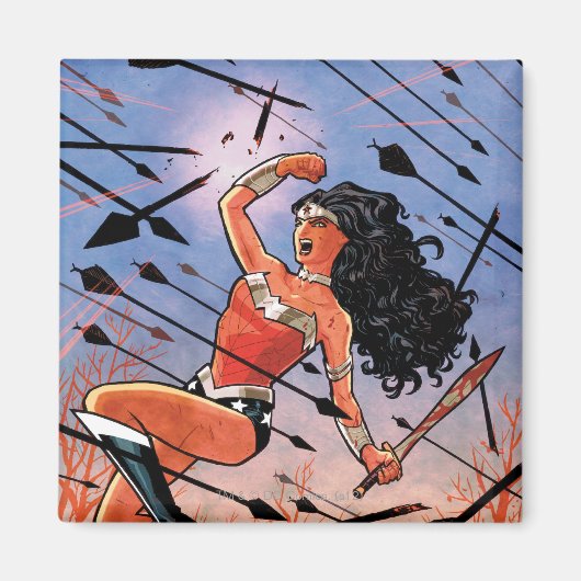 Wonder Woman Hoesje #1 Magneet (Voorkant)