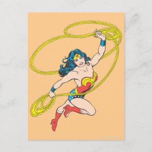 Wonder Woman Holds 3 Briefkaart