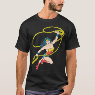 Wonder Woman Holds Lasso 3 T-shirt
