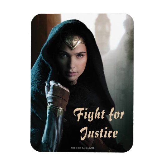 Wonder Woman in Cloak Magneet (Verticaal)