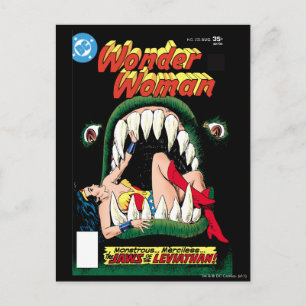 Wonder Woman Jaws Briefkaart