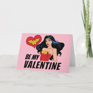 Wonder Woman Jij bent mijn wonderbaarlijke Valen Feestdagen Kaart