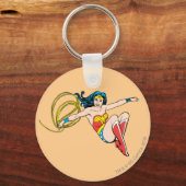 Wonder Woman Jumping Sleutelhanger (Voorkant)