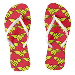 Wonder Woman   Klassieke Logo Teenslippers