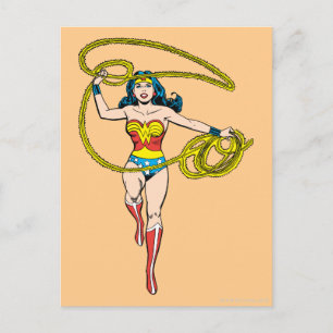 Wonder Woman Lasso over hoofd Briefkaart